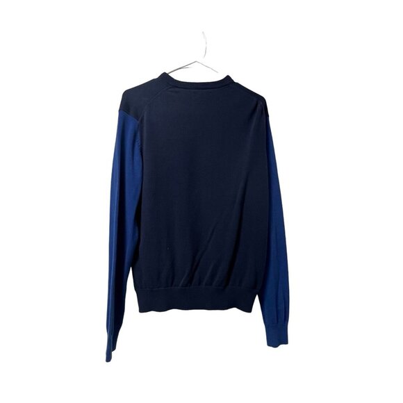 Michael Kors Sweater Women Size Small Blue Cotton Blend Long Sleeve Classic City - Picture 2 of 11